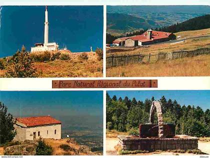 42 - Le Mont Pilat - Parc Naturel Régional du Pilat - Multivues - CPM - Voir Scans Recto-Verso