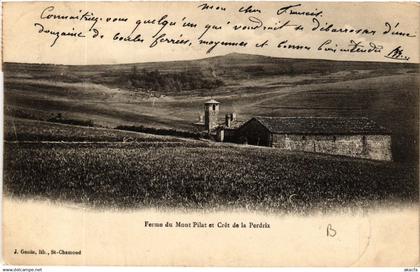 CPA MONT-PILAT - Ferme du MONT-PILAT et Cret de la Perdrix (487424)