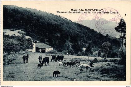 CPA MONT-PILAT - Massif du MONT-PILAT - Hameau de St-Sabin (487876)
