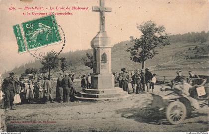 FRANCE - Mont Pilat - Croix Chabouret - Concours Automobile - Animé - CPA