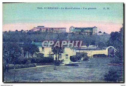 CPA Suresnes Le Mont Valerien Vue Generale