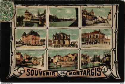CPA MONTARGIS - Scenes - Souvenir de MONTARGIS (631602)
