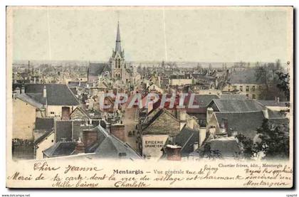 Montargis CPA Vue generale