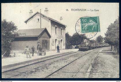 cpa du 37 Montbazon -- la Gare     STEP101