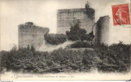 CPA Montbazon Partie Sud Ouest du Donjon
