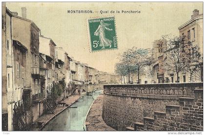 CPA Montbrison Quai de la Porcherie