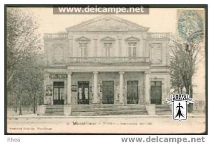 26 Montélimar - 10 - Montélimar - Théâtre - construction 1881-1882 - cpa