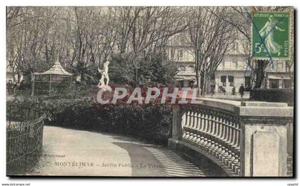 CPA Montelimar jardin public