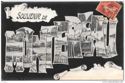 77 - MONTEREAU - Souvenir de Montereau