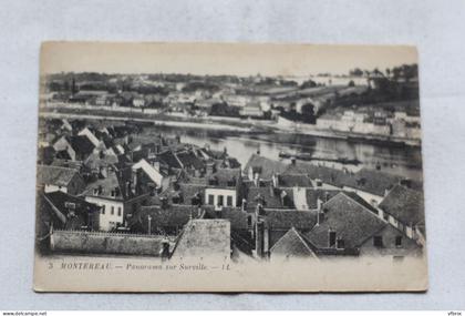 AB254, Montereau, panorama sur Surville, Seine et Marne 77