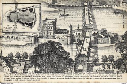 CPA Montereau Historique