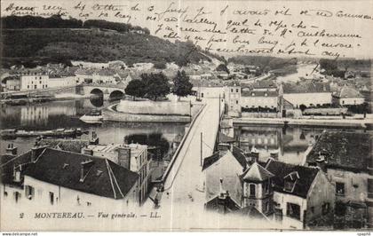 Montereau - Vue Generale - CPA