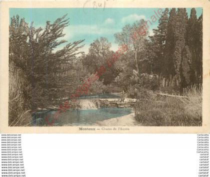 84.  MONTEUX .  Chutes de l'Auzon .
