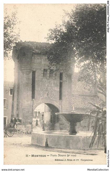 ANQP9-0710-84 - MONTEUX - porte neuve
