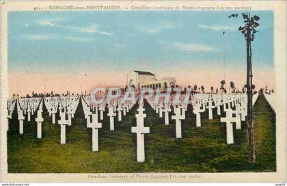CPA Romagne sous Montfaucon Cimetiere Americain de Meuse Argonne