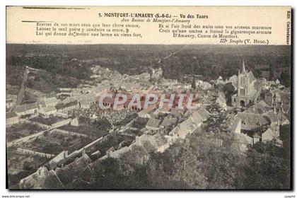 CPA Montfort l'Amaury Vue des Tours