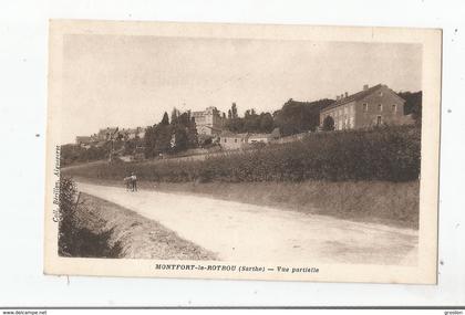 MONTFORT LE ROTROU (SARTHE) VUE PARTIELLE