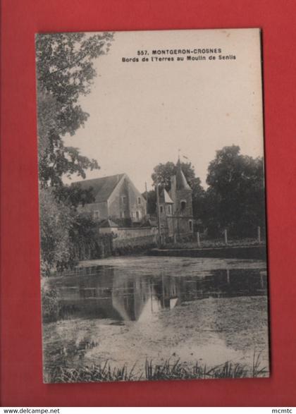 CPA - Montgeron - Crosnes - Crosne  - Bords de l'Yerre au Moulin de Senlis