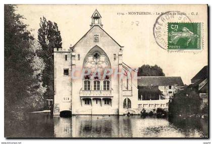 Montgeron CPA Le moulin de Senlis