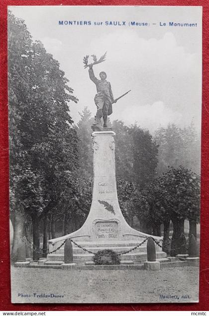 CPA - Montiers sur Saulx -(Meuse)- Le Monument