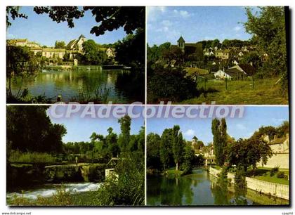 CPSM Montigny sur Loing Les Bords du Loing Vue d'ensemble