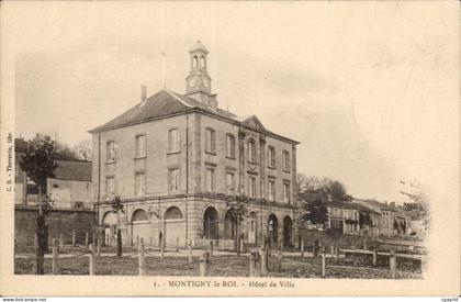 Montigny le Roi CPA Hotel de ville