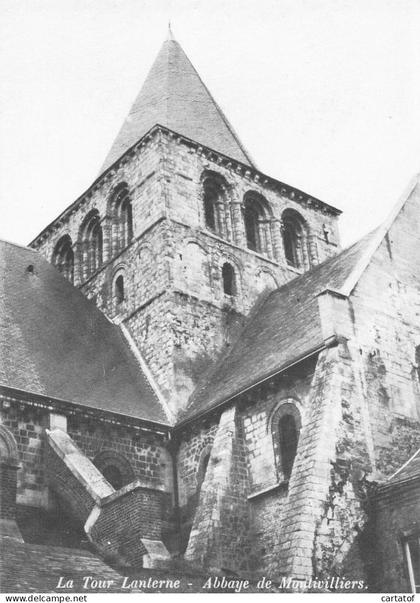 Abbaye de MONTIVILLIERS 950ème Anniversaire 22 23 Juin 1985 . Tour Lanterne