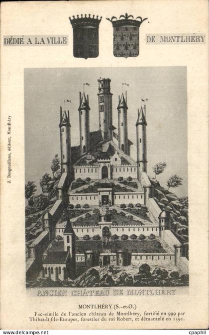 Montlhery - Ancien Chateau - CPA