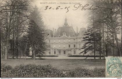 Montlhery CPA Chateau de Lormoy