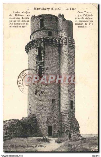 Montlhery CPA La tour