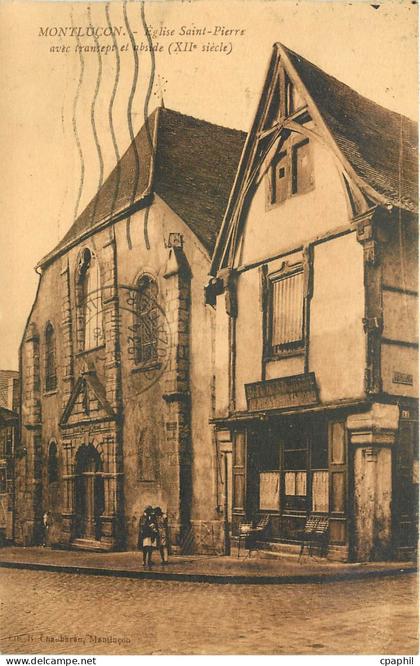 CPA Montluçon - Eglise Saint-Pierre