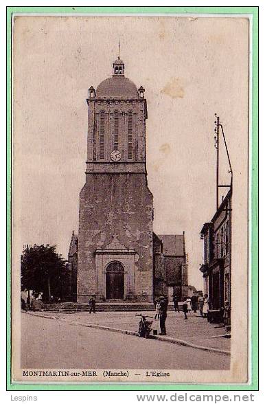 50 - MONTMARTIN sur MER --  L'Eglise
