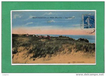 MONTMARTIN sur MER --  Les Cabines
