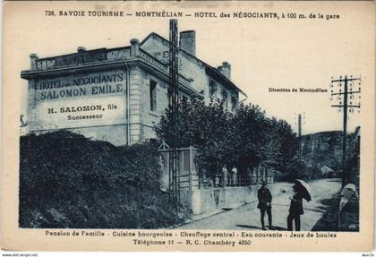CPA MONTMELIAN Hotel des Negociants (1193149)
