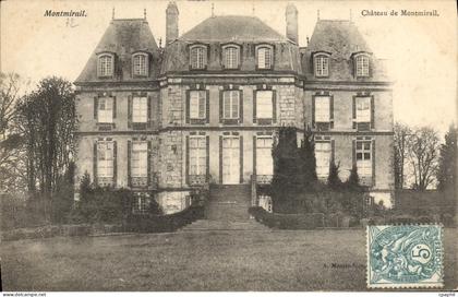 CPA Montmirail Chateau