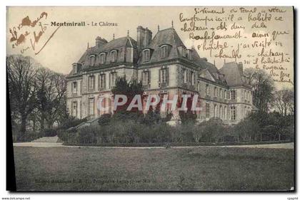 CPA Montmirail Le Chateau