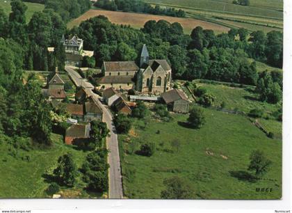 Montmort-Lucy vue aérienne Eglise XVIe siècle