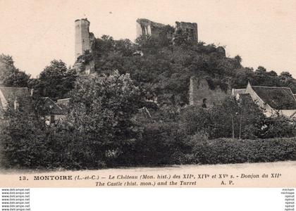 C P A   41 - MONTOIRE - SUR - LE - LOIR -  le chateau