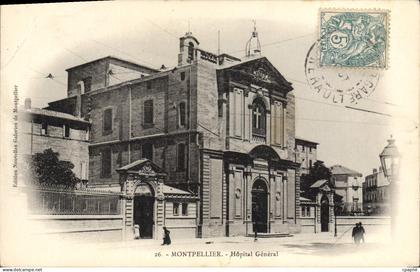 CPA MONTPELLIER Hopital General