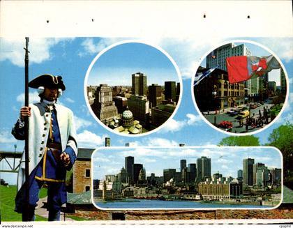 CPM Montreal Quebec Differentes vues de Montreal