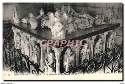 CPA Montresor L'Eglise Le Tombeau des Bastarnay