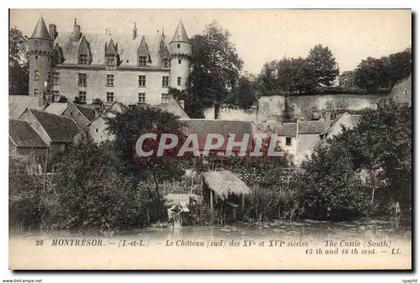 CPA Montresor (L et L) Le Chateau (Sud)