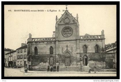 93 Montreuil eglise D93D K93048K C93048C RH082864