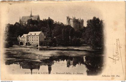 CPA MONTREUIL-BELLAY Le chateau (606353)