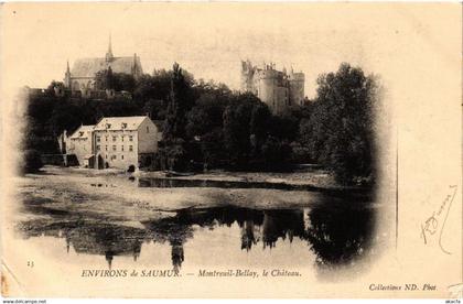 CPA MONTREUIL-BELLAY Le chateau (606359)