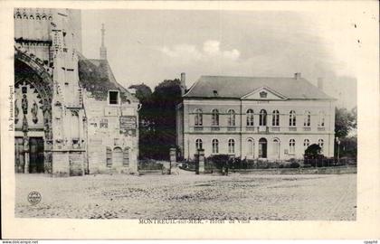 Montreuil sur Mer - Hotel de Ville - CPA