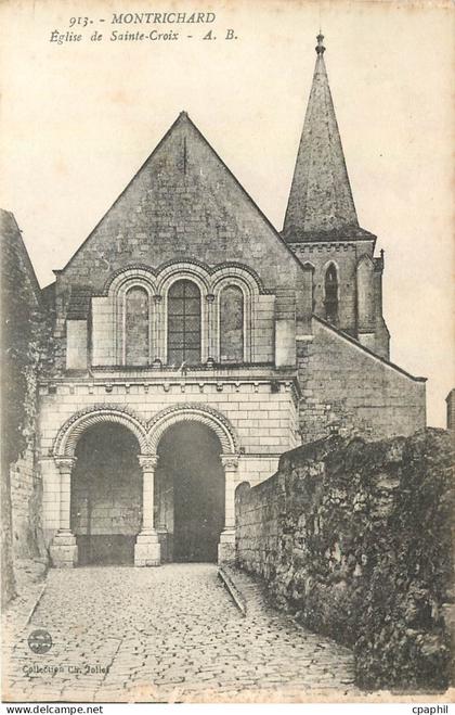 CPA Montrichard Eglise de Sainte Croix
