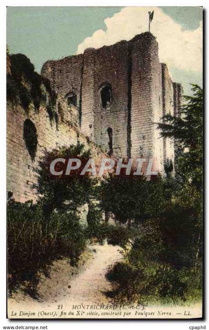 CPA Montrichard Le donjon
