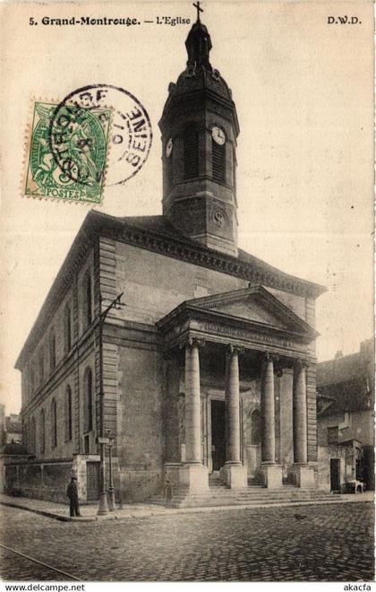 CPA GRAND MONTROUGE L'Église (413686)