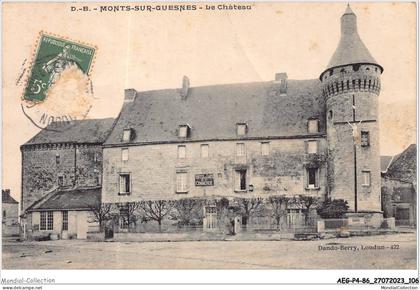 AEGP4-86-0333 - MONTS-SUR-GUESNES - Le Château